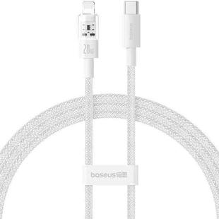 Baseus CD Series PD20W USB-C / Type-C to 8 Pin Fast Charging Data Cable, Length:1m(White)