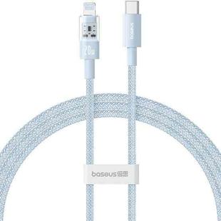 Baseus CD Series PD20W USB-C / Type-C to 8 Pin Fast Charging Data Cable, Length:2m(Blue)