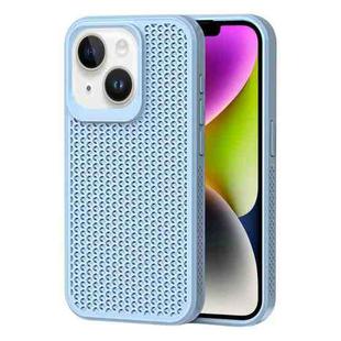 For iPhone 14 Plus Heat Dissipation Phone Case(Sky Blue)
