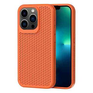 For iPhone 13 Pro Max Heat Dissipation Phone Case(Orange)