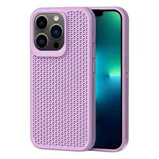 For iPhone 13 Pro Max Heat Dissipation Phone Case(Light Purple)