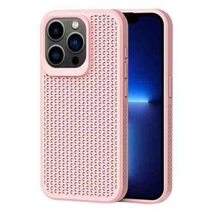 For iPhone 13 Pro Heat Dissipation Phone Case(Pink)
