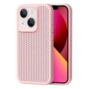 For iPhone 13 Heat Dissipation Phone Case(Pink)