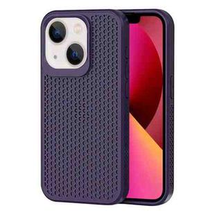 For iPhone 13 Heat Dissipation Phone Case(Dark Purple)
