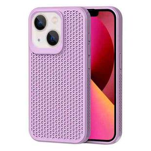 For iPhone 13 Heat Dissipation Phone Case(Light Purple)