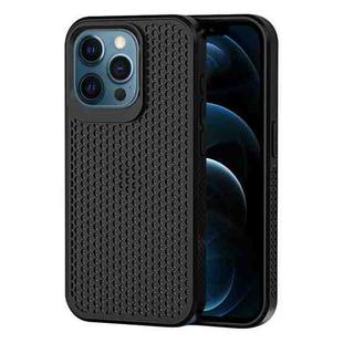 For iPhone 12 Pro Max Heat Dissipation Phone Case(Black)