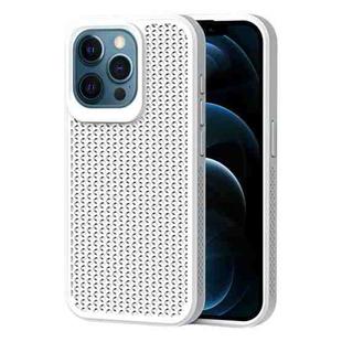 For iPhone 12 Pro Max Heat Dissipation Phone Case(White)