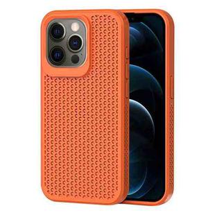 For iPhone 12 Pro Heat Dissipation Phone Case(Orange)