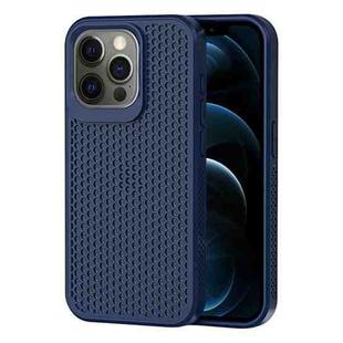 For iPhone 12 Pro Heat Dissipation Phone Case(Dark Blue)