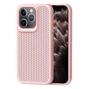 For iPhone 11 Pro Max Heat Dissipation Phone Case(Pink)