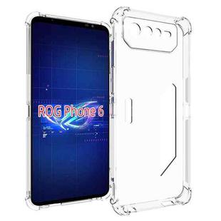 For Asus ROG Phone 6 Shockproof Non-slip Thickening TPU Phone Case(Transparent)