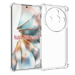 For  ZTE nubia Z60S Pro Shockproof Non-slip Thickening TPU Phone Case(Transparent)