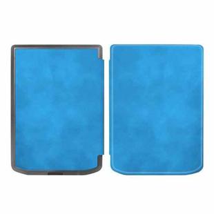 For Pocketbook Verse / Verse Pro Retro Skin-feel Leather Smart Tablet Case(Sky Blue)