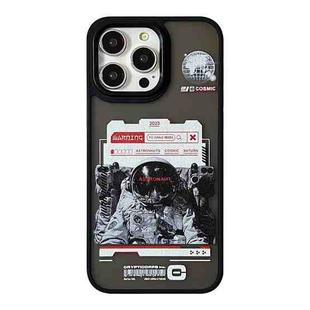 For iPhone 15 Pro Max Skin Feel Matte TPU+PC Shockproof Phone Case(Space Astronaut)