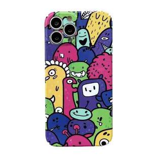 For iPhone 15 Pro Precise Hole Glossy PC Phone Case(Color Monster)