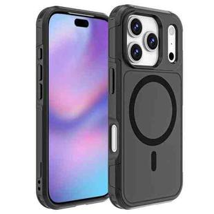 For iPhone 17 Pro RedPepper Armor Magsafe PC Hybrid TPU Phone Case(Black)
