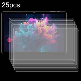 For MARVUE Pad M25 10.1 25pcs 9H 0.3mm Explosion-proof Tempered Glass Film