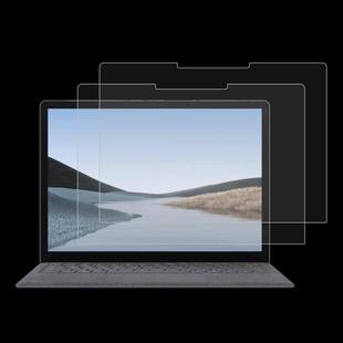 For Microsoft Surface Laptop 13 inch 2pcs 9H 0.3mm Explosion-proof Tempered Glass Film