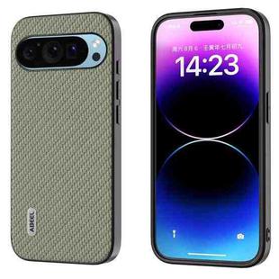For Google Pixel 9 ABEEL Carbon Fiber Texture Protective Phone Case(Green)