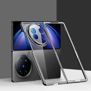 For vivo X Fold5 6D Electroplating PC Shockproof Phone Case(Black)