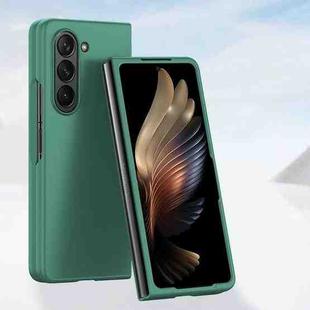 For Samsung Galaxy Z Fold6 Skin Feel PC Full Coverage Shockproof Phone Case(Forest Green)