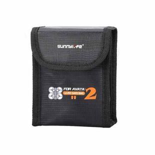 For DJI Avata 2 Sunnylife Battery Explosion-proof Safe Bag Protective Li-Po Safe Bag(For 2pcs Batteries)