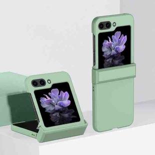 For Samsung Galaxy Z Flip6 3 Parts Skin Feel PC Full Coverage Shockproof Phone Case(Mint Green)