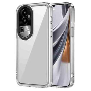For OPPO Reno10 Global/Reno10 Pro Global Transparent Acrylic + TPU Shockproof Phone Case(Transparent)