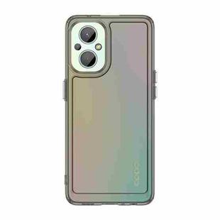 For OPPO Reno8 Z 5G Candy Series TPU Phone Case(Transparent Grey)