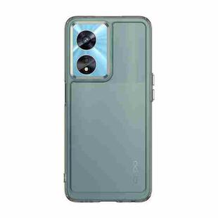 For OPPO A57 4G Candy Series TPU Phone Case(Transparent Grey)