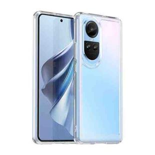 For OPPO Reno10 Global Candy Series TPU Phone Case(Transparent)