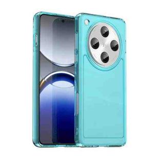 For OPPO Find X8 Pro Candy Series TPU Phone Case(Transparent Blue)