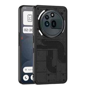 For Nothing Phone 3a GKK Skin Feel Leather Phone Case(Black)