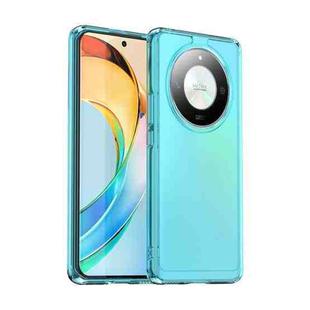 For Honor X50 Pro Candy Series TPU Phone Case(Transparent Blue)