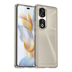 For Honor 90 Pro Candy Series TPU Phone Case(Transparent Grey)