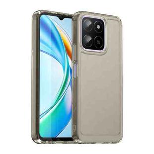 For Honor X5b Plus Candy Series TPU Phone Case(Transparent Grey)