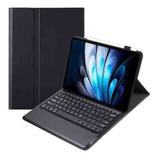 For vivo Pad5 Pro 13 inch Bluetooth Keyboard TPU Leather Tablet Case with Holder(Black)
