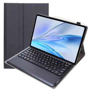 For vivo Pad SE 12.3 Bluetooth Keyboard TPU Leather Tablet Case with Holder(Black)