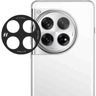 For OnePlus 12 5G IMAK Metal Camera Lens Protector Cover