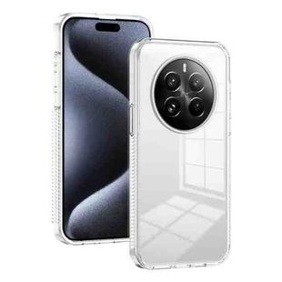 For Realme 12 Pro 2.5mm Anti-slip Clear Acrylic Hybrid TPU Phone Case(Transparent)