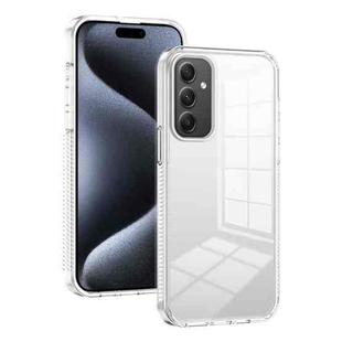 For Samsung Galaxy A35 5G 2.5mm Anti-slip Clear Acrylic Hybrid TPU Phone Case(Transparent)