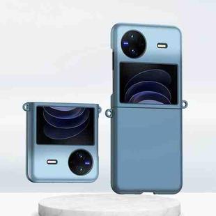 For vivo X Flip Gradient Color Skin Feel PC Full Coverage Shockproof Phone Case(Gradient Blue)