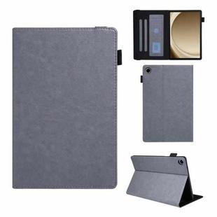 For Samsung Galaxy Tab A9 Extraordinary Series Leather Tablet Case(Grey)