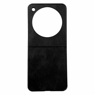 For ZTE nubia Flip Crazy Horse Texture Shockproof Protective Phone Case(Black)