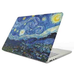 For MacBook Pro 13.3 A2338/A2251/A2289/A2159 UV Printed Pattern Laptop Frosted Protective Case(DDC-197)