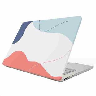 For MacBook Pro 13.3 A2338/A2251/A2289/A2159 UV Printed Pattern Laptop Frosted Protective Case(DDC-338)