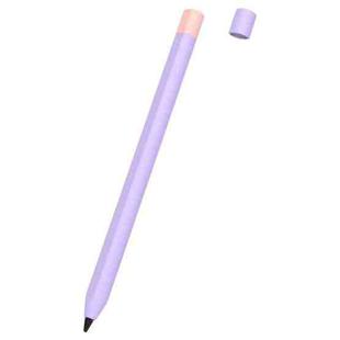 For Xiaomi Focus Pen III Stylus Pen Contrast Color Silicone Protective Case(Lavender)