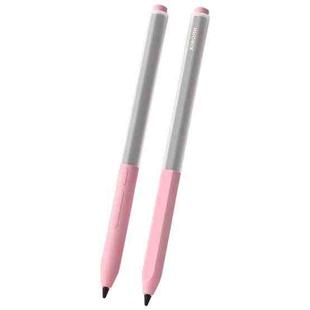 For Xiaomi Focus Pen III Stylus Pen Jelly Style Translucent Silicone Protective Case(Pink)