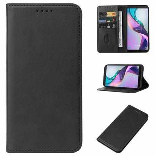 For TCL Ion X Magnetic Closure Leather Phone Case(Black)