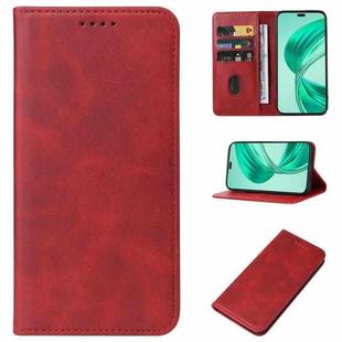 For Honor X8b Magnetic Closure Leather Phone Case(Red)